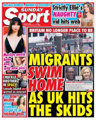The Sunday Sport – October 02, 2022