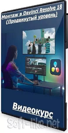 Дмитрий Ларионов - Монтаж в Davinci Resolve 18 (Продвинутый уровень) (2024) Видеокурс