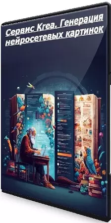 Дмитрий Зверев - Сервис Krea. Генерация нейросетевых картинок (2025) Видеокурс