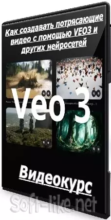 Дмитрий Пелипас - Как создавать потрясающие видео с помощью VEO3 и других нейросетей (2025) Видеокурс