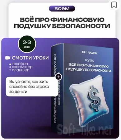 [ProFinansy] Всё про финансовую подушку безопасности (2025) Видеокурс