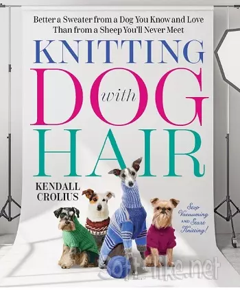 Knitting with Dog Hair