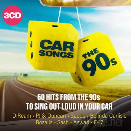 Car Songs The 90s (Box Set, 3 CD) (2019)