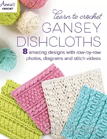 Learn to Crochet Gansey Dishcloths