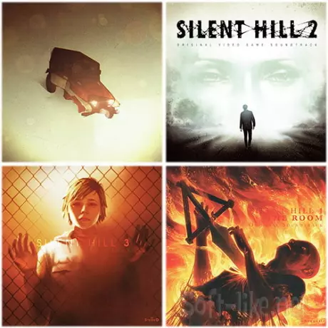 Silent Hill 1, 2, 3, 4 Original Video Game Soundtrack (Vinyl-Rip) (2017-2021) FLAC