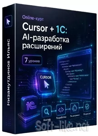 Ильяс Низамутдинов - Cursor + 1C: AI-разработка расширений (2026) Видеокурс