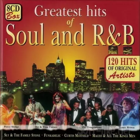 Greatest Hits Of Soul And RnB (Box set, 8CD) (2000) FLAC
