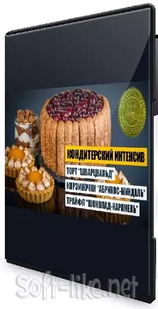 Елена Крохмаль - Торт «Шварцвальд» + корзиночки и трайфл (2026) CAMRip
