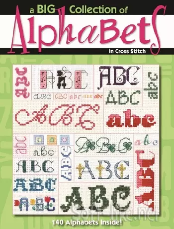 A Big Collection of Alphabets in Cross Stitch