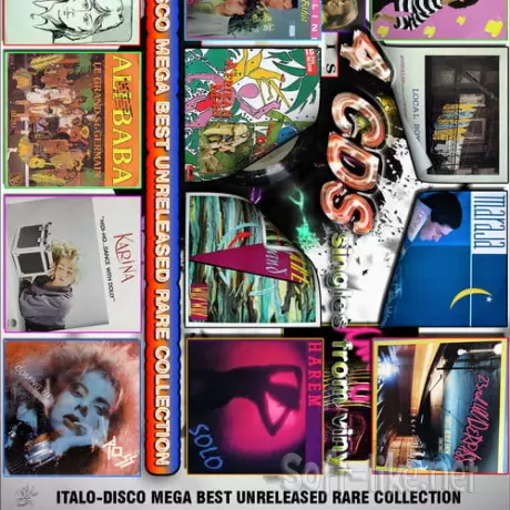Italo-Disco Mega Best Unreleased Rare Collection (4CD) (2010) FLAC