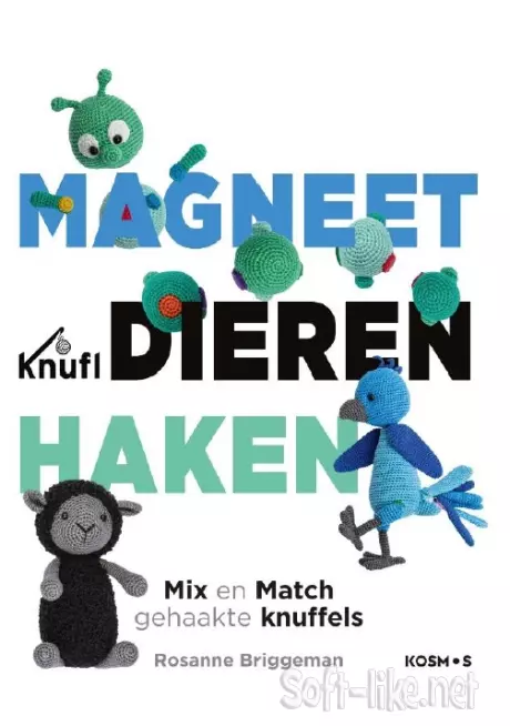 Magneet Dieren Haken: Mix en Match gehaakte knuffels