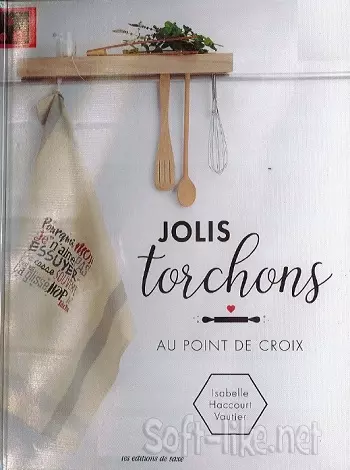 Jolis torchons au point de croix