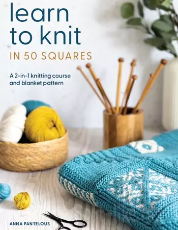 Learn to Knit in 50 Squares 2025