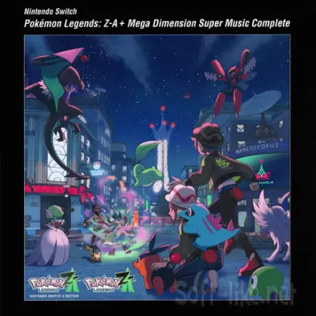 Pokemon Legends Z-A + Mega Dimension Super Music Complete (5CD) (2026) FLAC