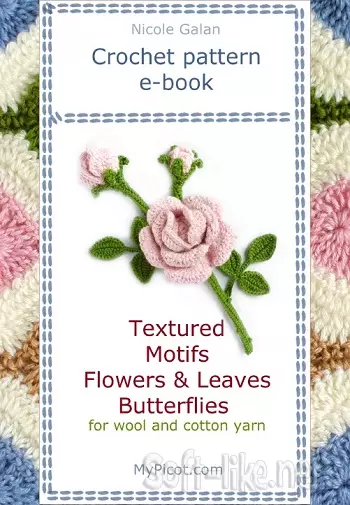 Textured Motifs: Flowers & Leaves Butterflies