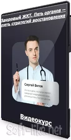 [EDPRO, Сергей Вялов] Здоровый ЖКТ. Пять органов — пять стратегий восстановления (2026) Видеокурс